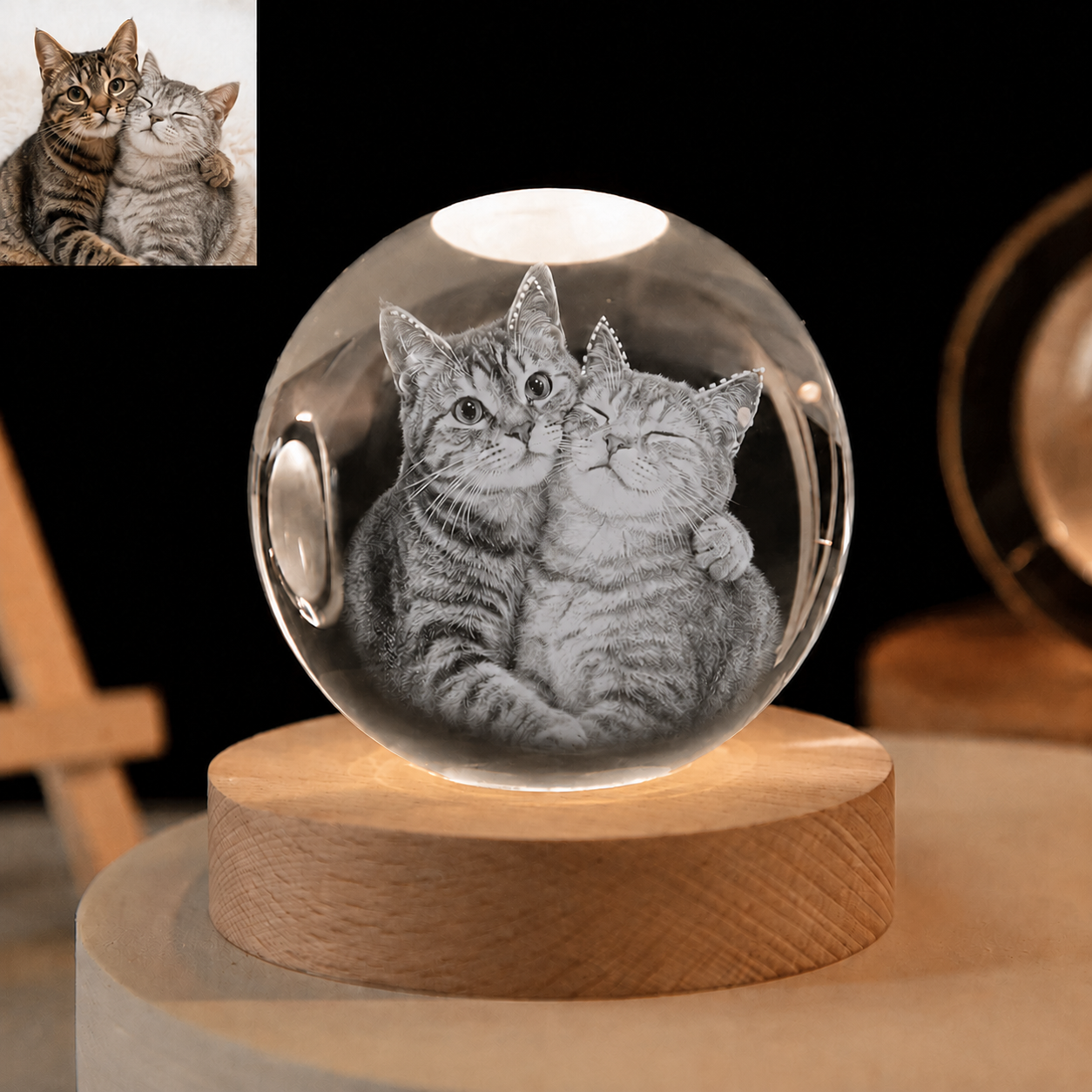 Esfera de Cristal Personalizable