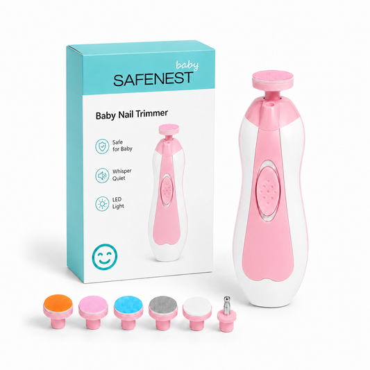 SAFENEST baby - Pulidor de uñas eléctrico para bebés