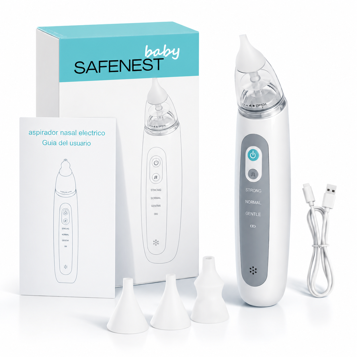 SAFENEST baby - Aspirador nasal para bebés